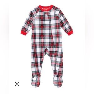Family Pajamas Matching Baby Stewart Plaid Footed